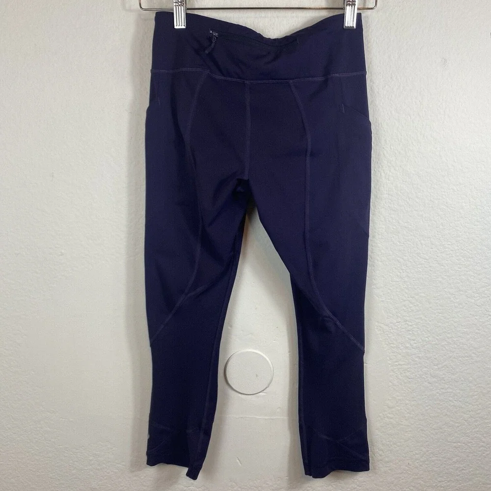 Lululemon Size 4 Pace Rival High Rise Crop Leggings 22